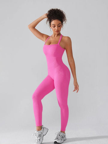 Waist Control Bra Free Jumpsuit
